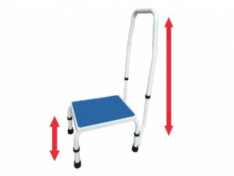 AdjustaStep Deluxe Step Stool with Handle