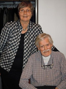 Morten Bjorkman together with his child Anna, Sweden