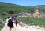 Trekking poles help seniors on walking getaways like Spain's Camino de Santiago.