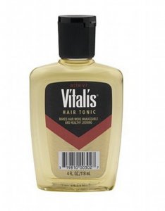 vitalis tresses tonic bottle old school brushing items